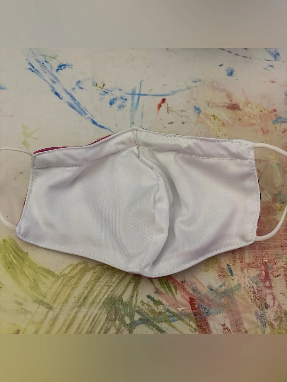 Pink Camo Adult Face Mask